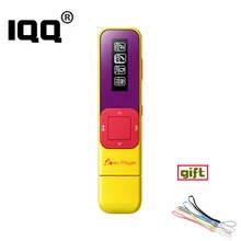 Быстрая зарядка музыкальный плеер bulit-in 8G с fm-радио Hifi lossless IQQ MP3-плеер подходит для бега/ходьбы/скалолазания/сна