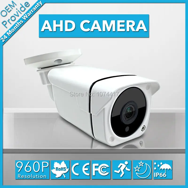 

AHD6130LQ-T With Bracket 3.6/6MM Good Night Vision 1.3MP CMOS CCTV 960P IR Cut Filter Security AHD Camera