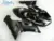 Kit de carenagem para motocicleta, de alta qualidade, para kawasaki ninja zx 6r 2005, 2006, e cor preta, zx6r 636, 05, 06 2