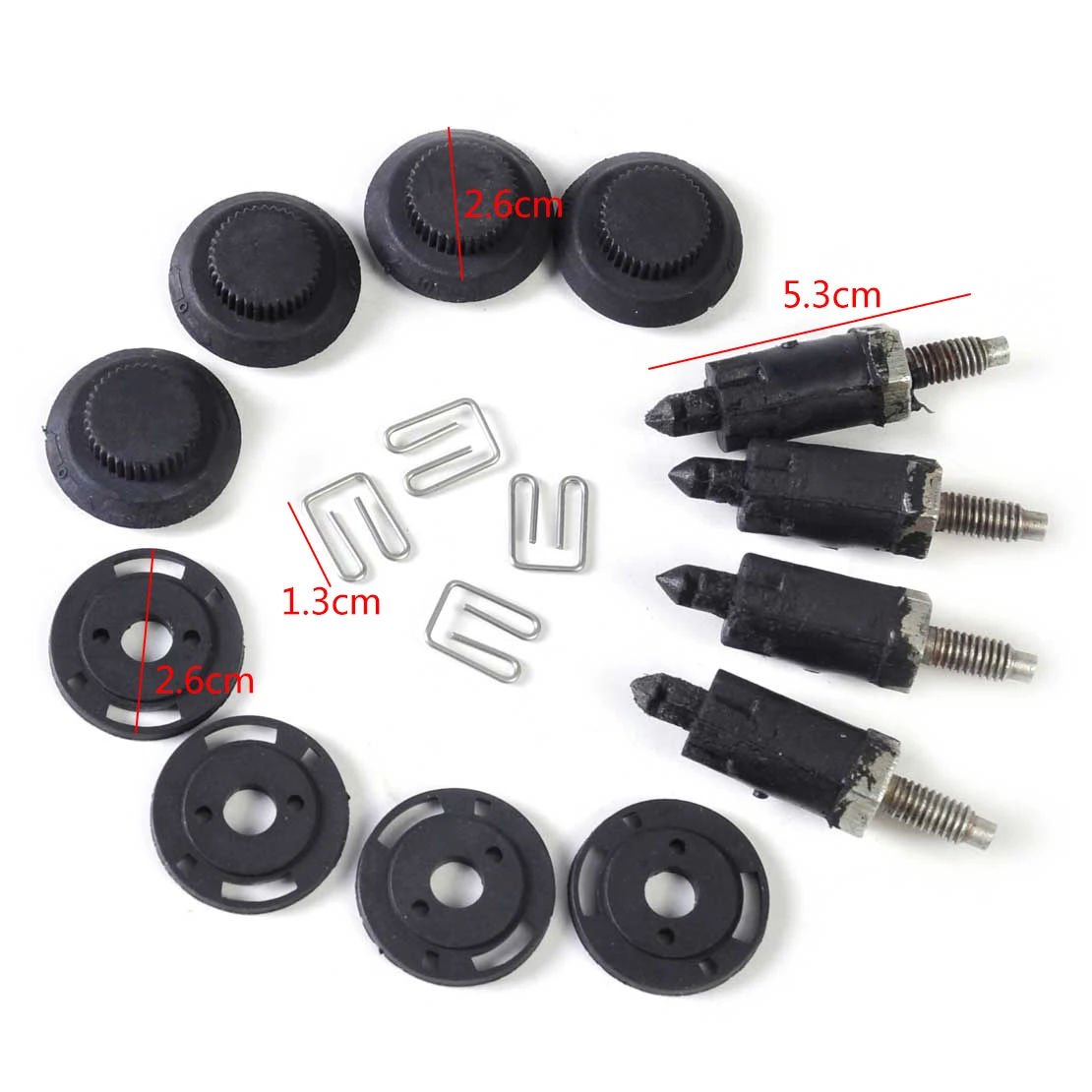CITALL HDI крышка двигателя зажим Болт Капот комплект OEM 307 406 607 подходит для peugeot 207 хэтчбек 607 салон 206 CC трансформер