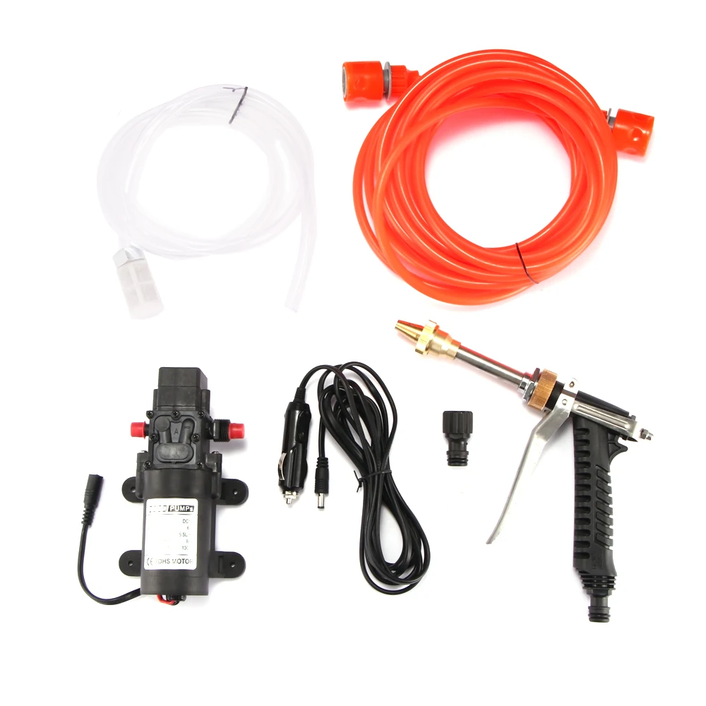 Buy 12V 80W Portable Car Pressure Washer Power Pump Self Priming Electric Wash