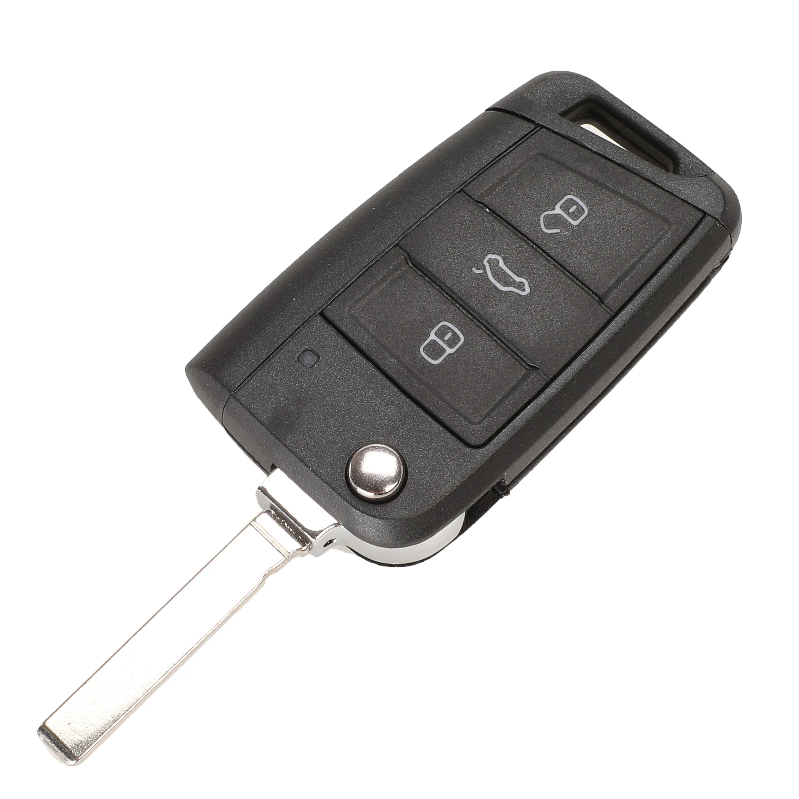 Jingyuqin модифицированный складной Флип-ключ для VW Golf 7 GTI MK7 Skoda Octavia A7 для сиденья 3 кнопки Брелок чехол