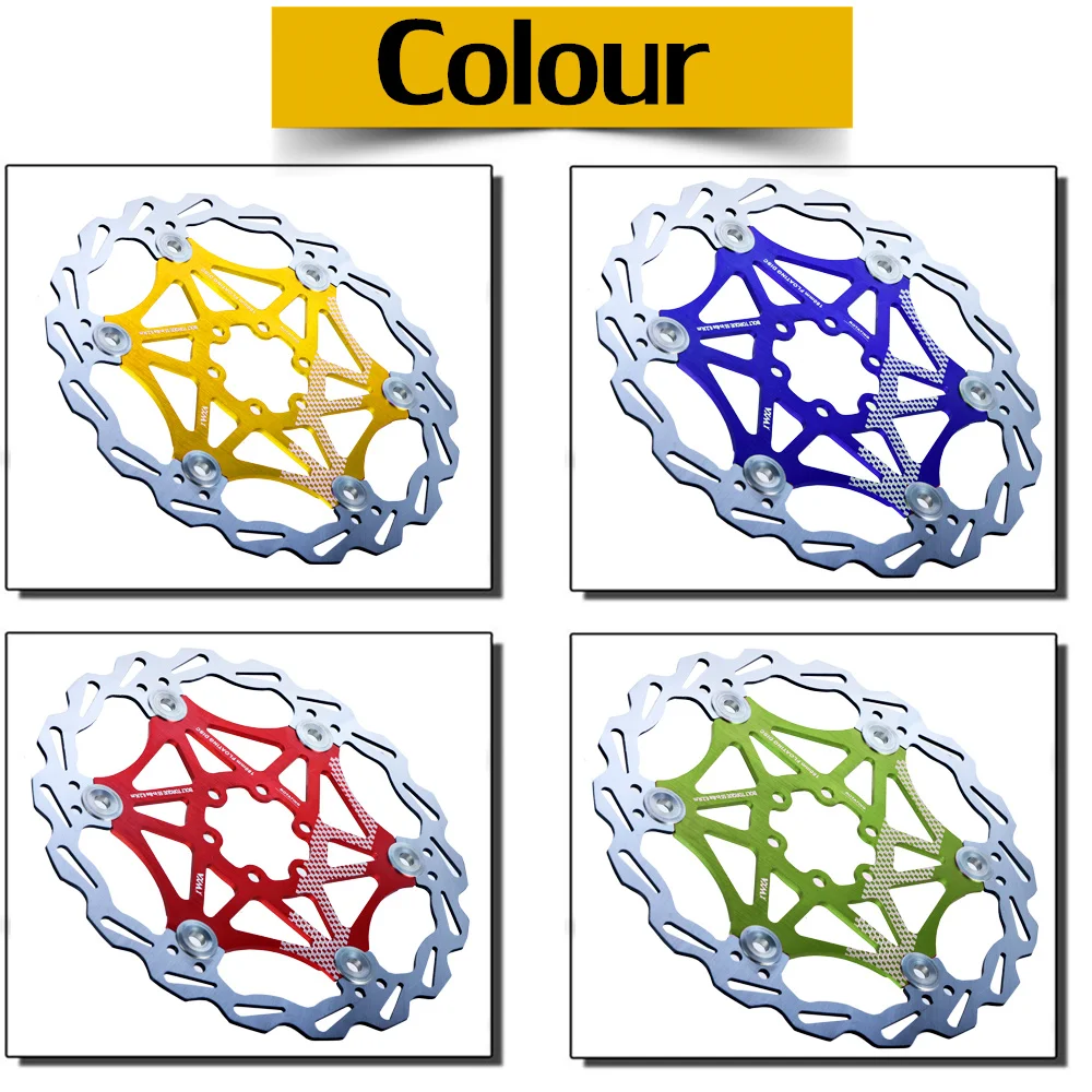 VXM велосипедный тормоз 160 мм/180 мм/203 мм Дисковый Тормоз MTB DH дисковые роторы гидрические тормозные колодки поплавок многоцветный ТОРМОЗНЫЕ КОЛОДКИ ЗАПЧАСТИ для велосипеда