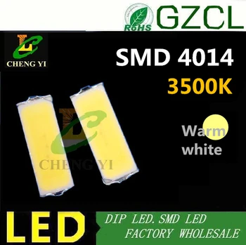 

22-25LM Warm White 4.0*1.4mm smd led 4014 light diode 3200-3500K(0.2w chip led)
