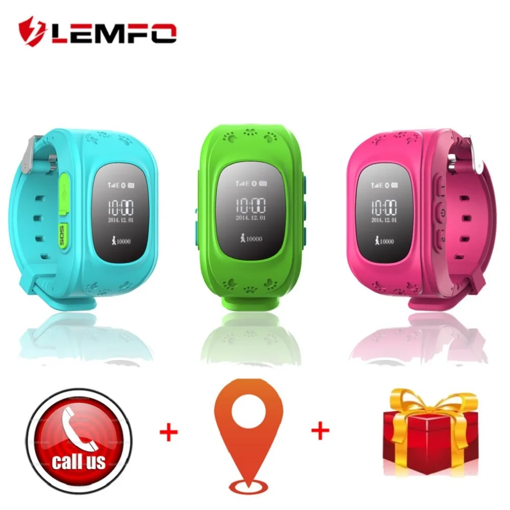 

LEMFO Q50 Oled Screen GPS LBS Tracker Watch Anti-Lost SOS Support SIM Card Dial Call Baby Smart Watch For Children Watch Phone