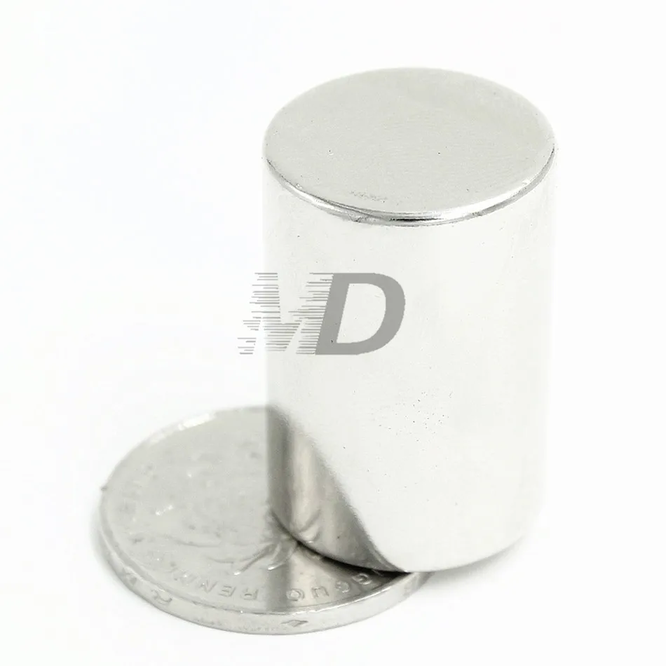 1 шт. Неодим N35 диаметр 20 мм X 30 мм сильные магниты маленький диск NdFeB редкоземельные для ремесленных моделей холодильник торчащий магнит 20x30 мм
