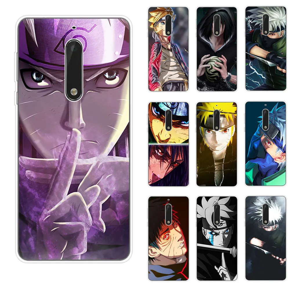 

Uzumaki Naruto Patterned Silicone Case For Nokia 1 2 3 5 6 7 8 X5 X6 X7 Cover For Nokia 2.1 3.1 5.1 6.1 7.1 8.1 Plus Phone Case