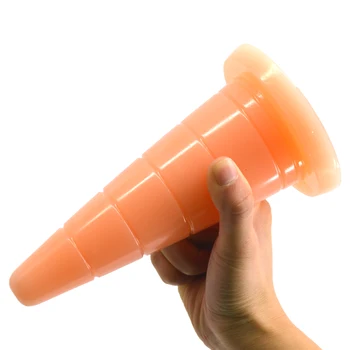 FAAK Butt plug suction cup hat shape anal plug big anal dildo Sex Stopper Adult Toys for Men and Women Anal Trainer for Couples 2