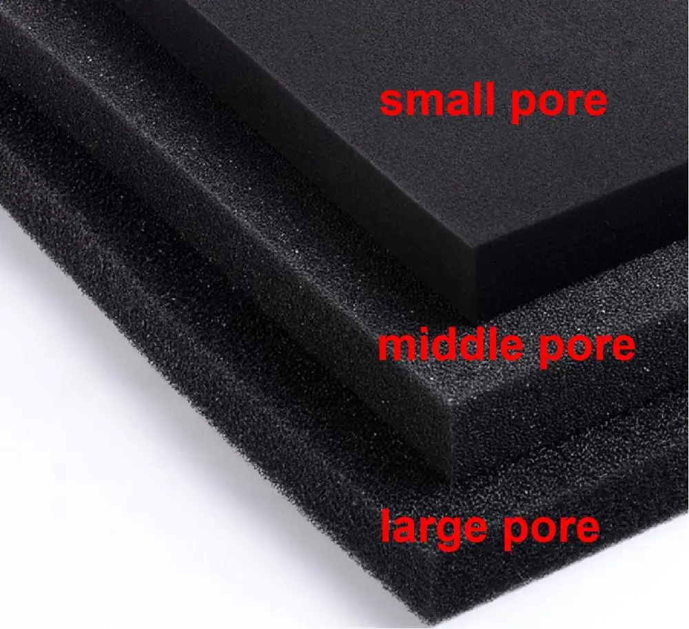 

Activated carbon fibers Biochemical filter Sponge Sheet Aquarium Fish tank Pool Water purification