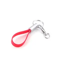 BBQ@ FUKA 1 шт. Горячая красный Силиконовый брелок для ключей кольцо брелок подходит для фокусировки ключей Автомобильный Стайлинг рекламный подарок сувенир
