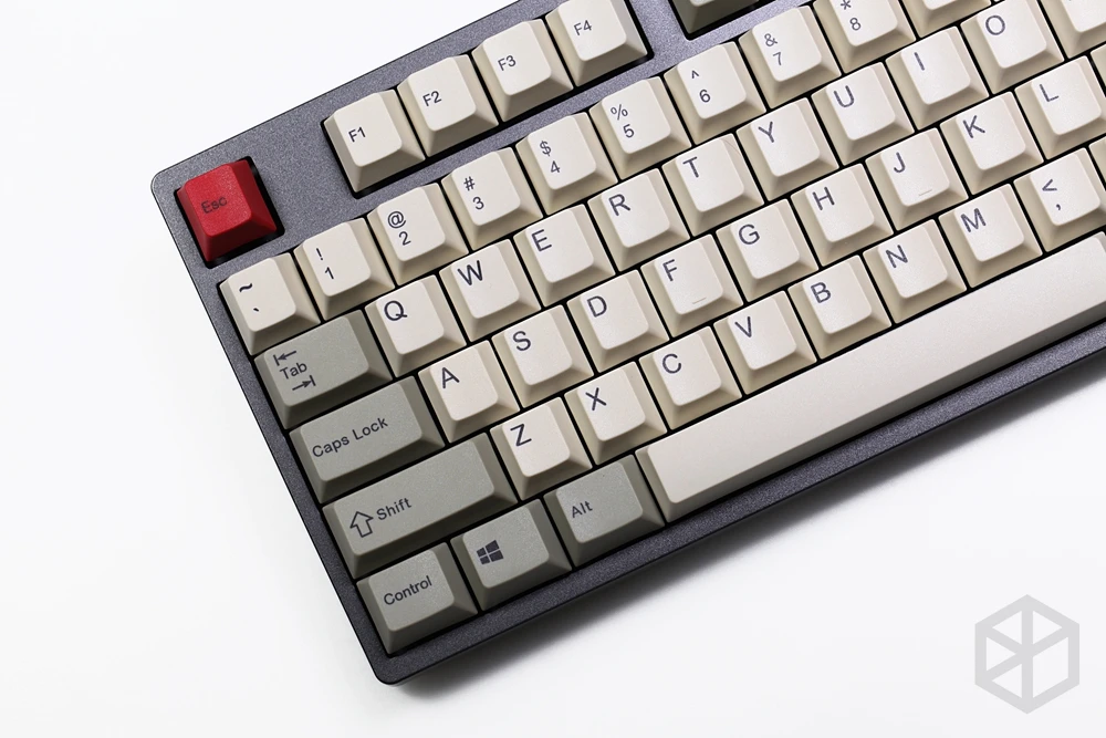 Pbt краситель подбитые брелки Вишневый профиль Ретро бежевый серый для ansi 104