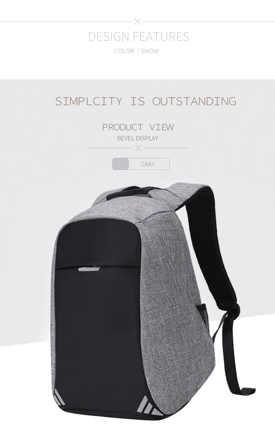 VENIWAY XD Противоугонный рюкзак для женщин и мужчин рюкзаки USB зарядка для ноутбука дизайн мужской дорожный рюкзак для девочек школьная сумка для мальчиков