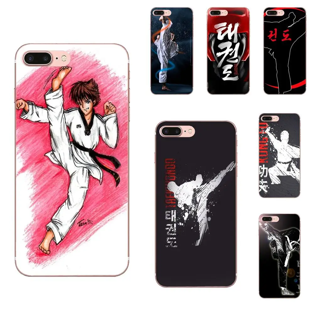 

Taekwondo Cute TPU Cover Cell Phone Cases For Xiaomi Redmi Mi Note 7 8 9 SE Pro Lite Go Play
