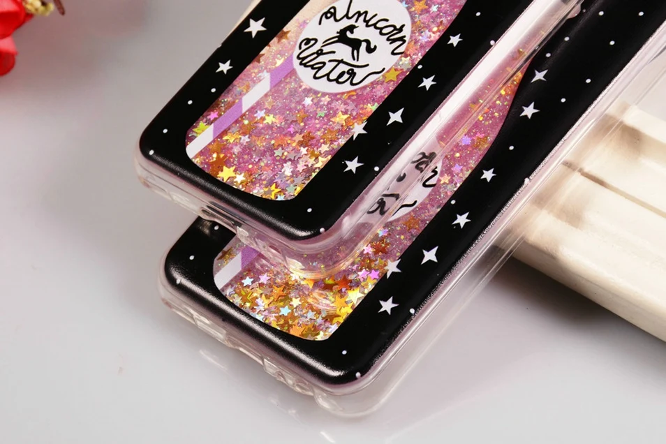 Icoque Glitter Cases for Huawei Nova 2 Case Silicon Cute Cover Women Luxury Coque Girl Soft TPU Pink Funda for Huawei Nova2 Case (4)