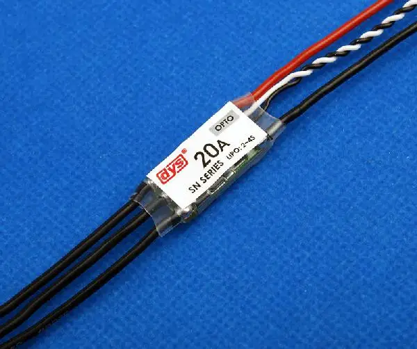 

DYS SN20A Mini 20A SimonK ESC OPTO 2-4S 20-500Hz for Multicopters