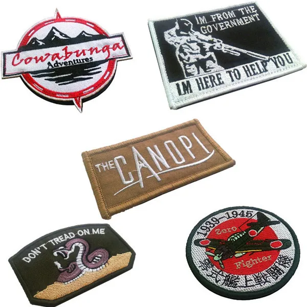 

tactical patches cloting insignia military hook back US army morale patches biker SWAT for coat jacket