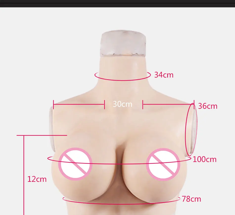 Высокое качество G чашки реалистичные силиконовые формы груди искусственные груди усилитель Трансвестит Вагина для мужчин транссексуал Trandsgender tit
