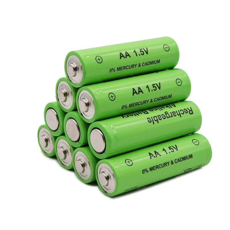 Новинка 1,5 V AA перезаряжаемая батарея 3000mah Новая Щелочная перезаряжаемая батарея для led игрушка-фонарик mp3 Прямая поставка