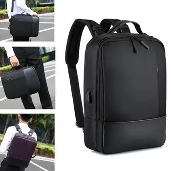 

Waterproof Anti-theft Backpack USB Charging Men Women Shoulder Bag Laptop Backpack Travel Nylon Student Schoolbag Business Bag#2