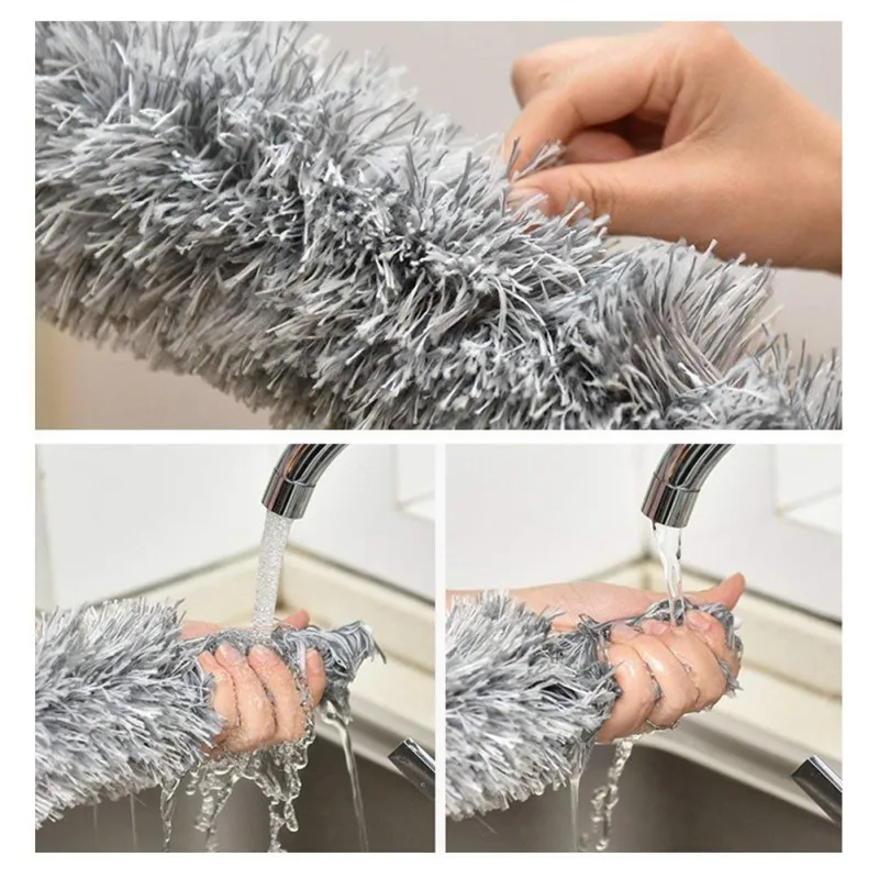 Retractable Curved Dust Removal Dusters Household Dust Cleaning Lazy Superfine Fiber Dusters Retractable Curved Dust Removal Dusters Household Dust Cleaning Lazy Superfine Fiber Dusters
