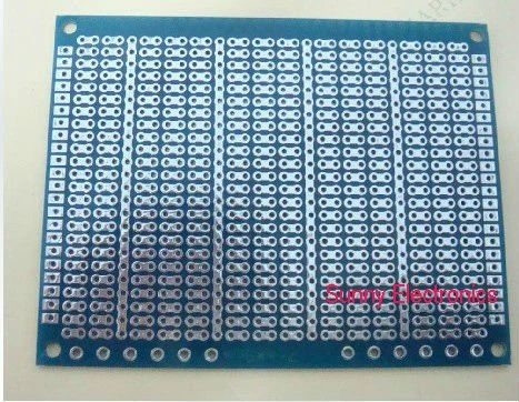 10 x Single Side 7x9 cm 70x90 mm Prototype PCB Universal Circuit Board 720 Holes 10 x Single Side 7x9 cm 70x90 mm Prototype PCB Universal Circuit Board 720 Holes