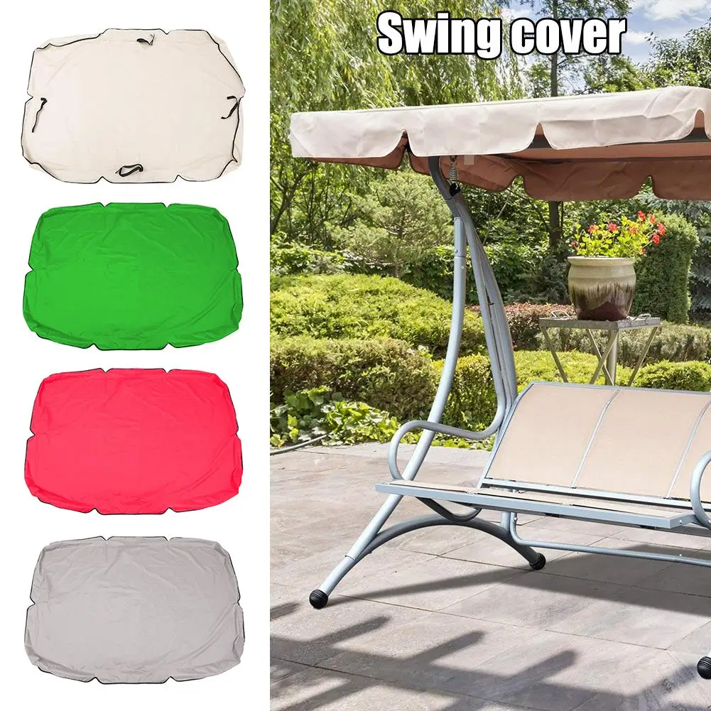 4 colores UV resistente jardín columpio silla cubierta sombra vela polvo/impermeable exterior patio hamaca tienda columpio cubierta superior 4 colores UV resistente jardín columpio silla cubierta sombra vela polvo/impermeable exterior patio hamaca tienda columpio cubierta superior