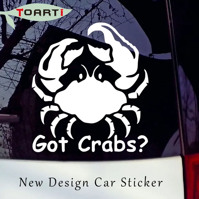 Got Crabs? Vinyl Decal Sticker Car Window Bumper Funny Lol Std Prank