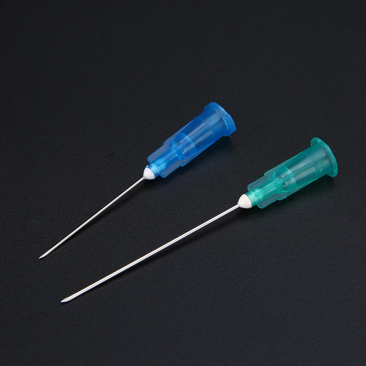 10pcs 3ml Syringe injector + 10pcs Green 21G Drawing Tip Needles + 10pcs Blue 23G Injection Needles