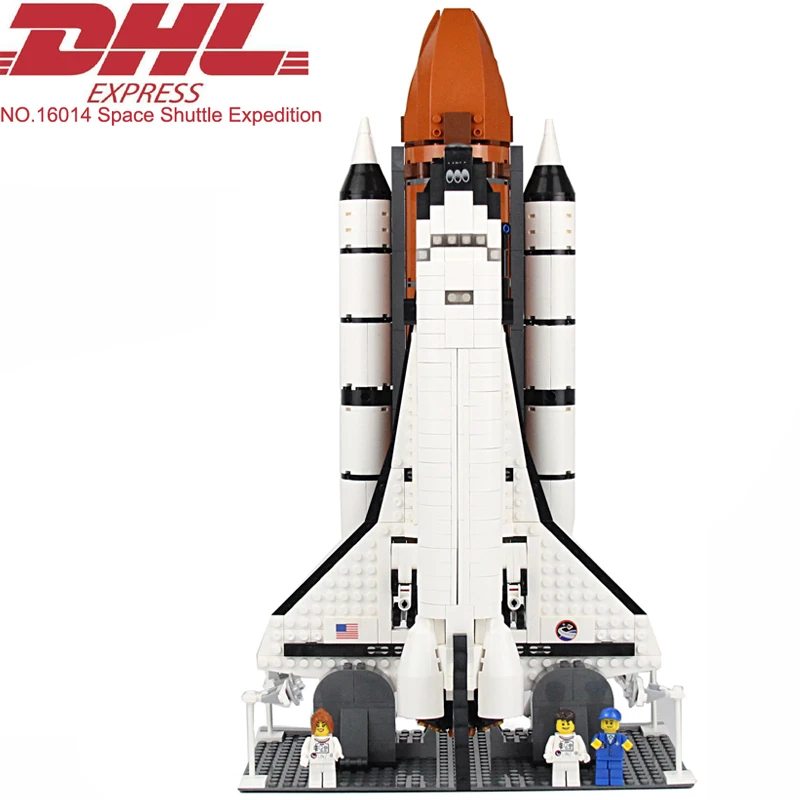 

Lepin 16014 Movie Figures 1230Pcs Space Shuttle Expedition Model Building Kits Blocks Bricks Toys For Children Compatible 10231