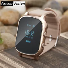 5 шт. T58 gps трекер Пижама для детей и взрослых, старший Смарт часы SOS безопасности вызова локатор GSM устройство слежения LBS Wi-Fi монитор Smartwatch