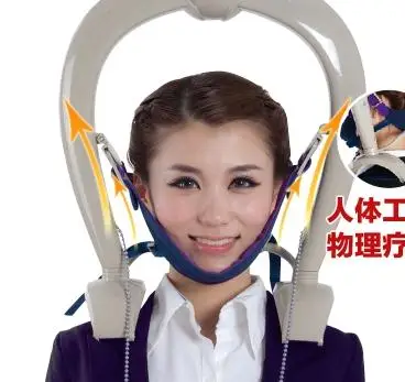  Cervical tractor portable instrument for household fields dragon-head-raising traction fixator Body