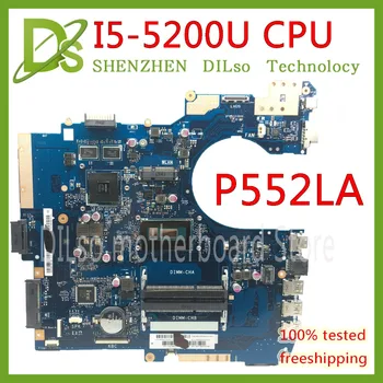 شراءKEFU P552LA اللوحة ل ASUS P552LJ المحمول اللوحة P552LA I5-5200U CPU 4G RAM اللوحة الرئيسية العمل 100%