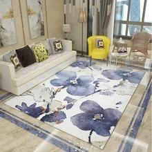 Пасторальные Цветочные ковры для гостиной, романтический ковер для спальни, коврик для журнального столика, коврик для кабинета, коврики для детской комнаты, коврики татами