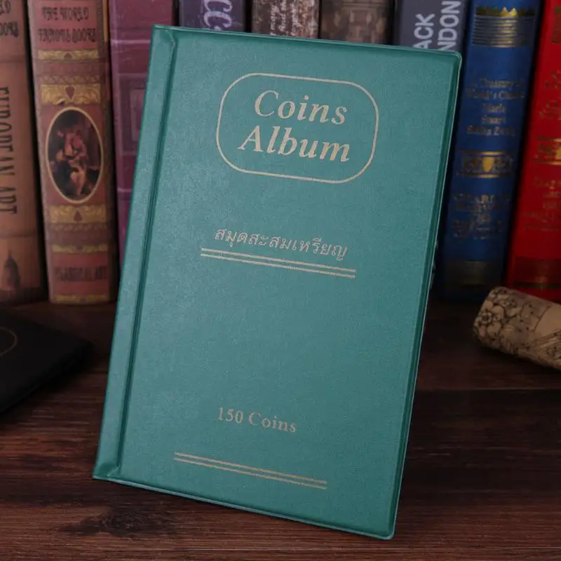 Альбом для монет Большой 10 страниц 150 отделений|coin album|album for coinsalbum coin collection |