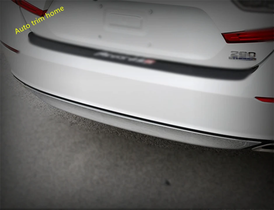 1X Chrome Car Rear Gate Garnish Molding Cover Trim For Honda Accord 2018-2019