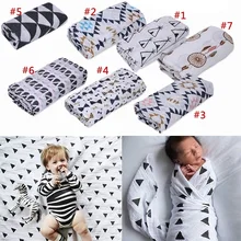 Многофункциональное детское Хлопковое одеяло для пеленания Пеленание Одеяло s новорожденный младенец обертывание 120*120 см FJ88