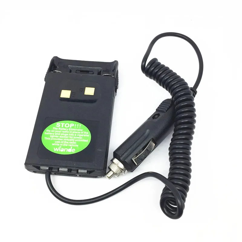 

12V Vehicle Charger for wouxun KG-UVD1P KG-669P... KG-679P de KG-689 prestatario