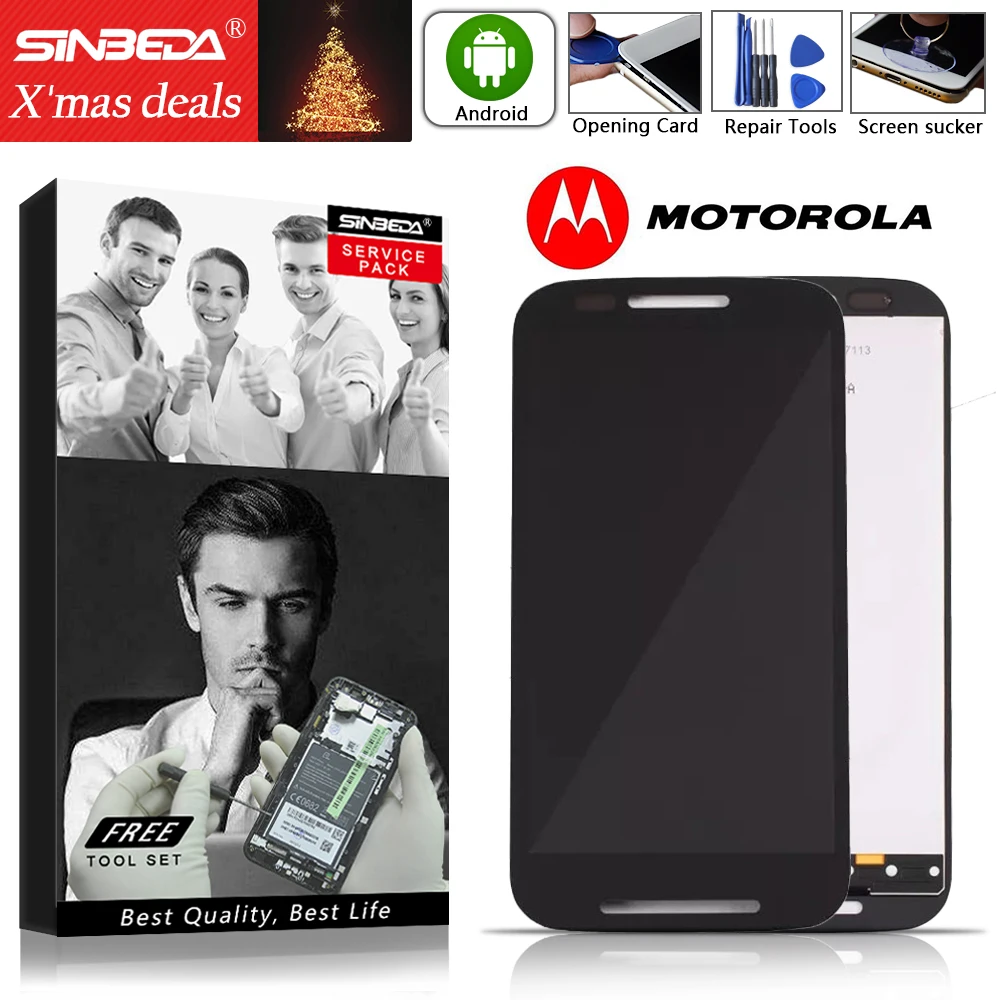 

4.3" Original For Motorola Moto E XT1021 XT1022 XT1025 LCD Digitizer Display Screen with Frame For Moto E Display Replacement