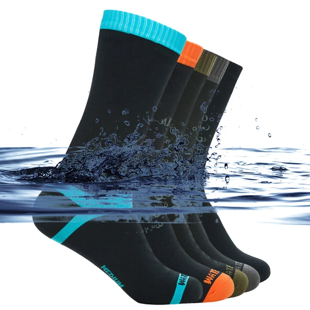 US $16.96 High Quality Waterproof Socks Men Women Climbing Hiking Skiing Cycling Socks Outdoor Warm Breathabl