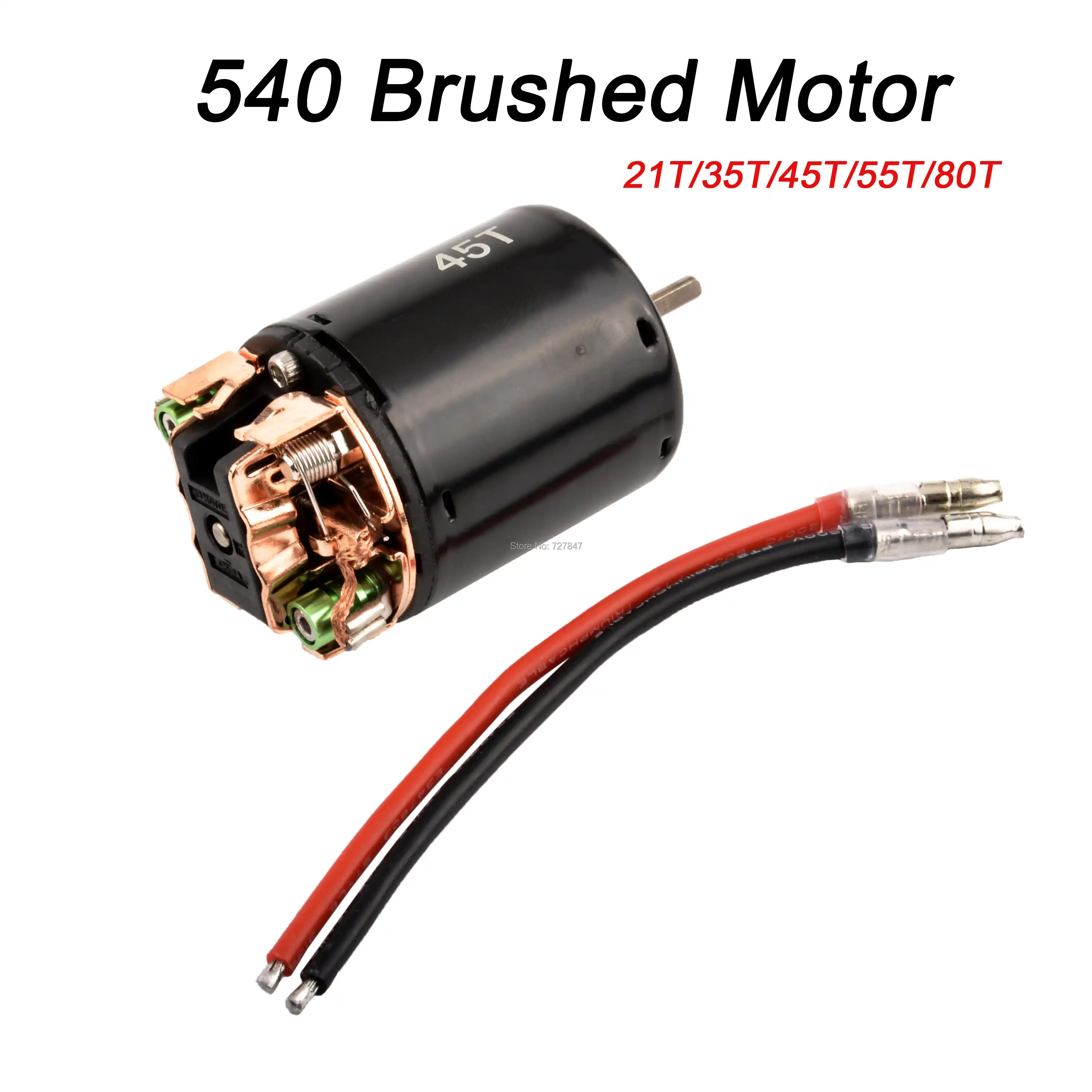 540 brushed motor