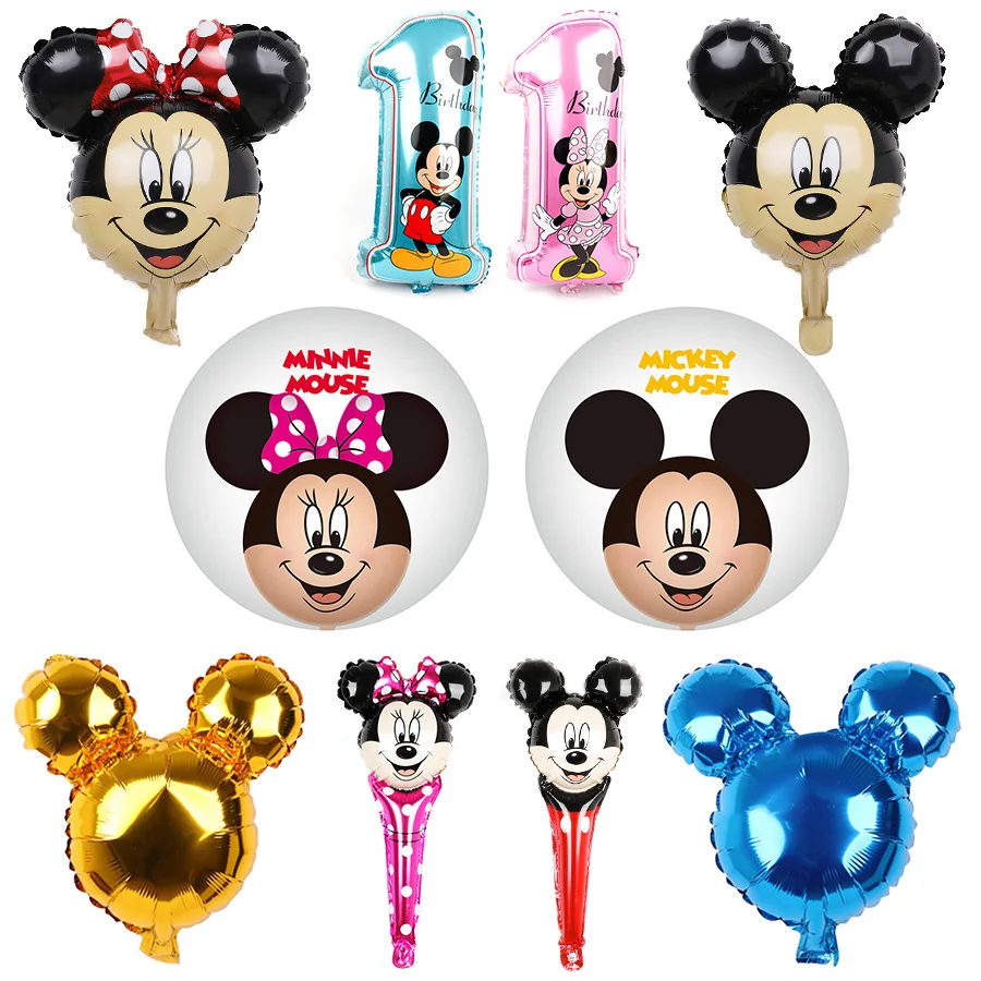 

Minnie Foil Balloon Party Decoration Balloon Girls Kids Birthday Party Minnie Baby shower Birthday Party Supplies