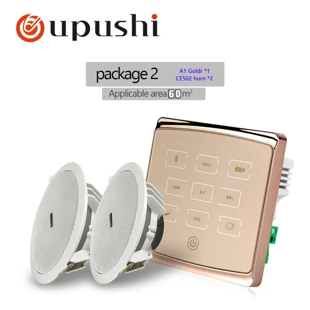 Ceiling Spekaers 6 5 Inch Oupushi Wall Amplifier Home Background