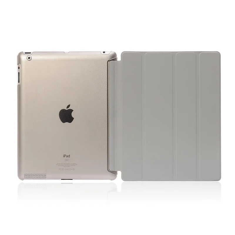 Чехол для iPad air2 pro 9,7 искусственная кожа сиамская Оболочка Чехол для флип умный чехол авто сна/Пробуждение для pro 9,7 для A1566'A1567 - Цвет: air2-lianti-gray