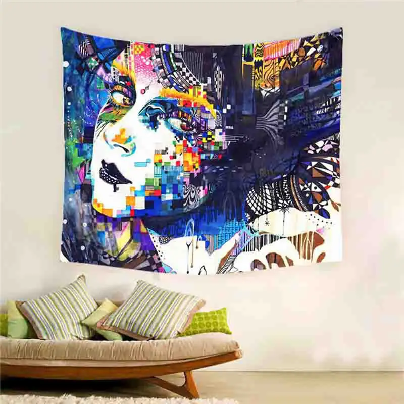  Tapestry Hippie Wall Hanging Bedspread Beach Towel Mat Blanket Table Cloth Throw Beach towel handke