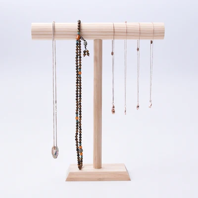 Твердые деревянные новые модные ожерелья, цепочки дисплей держатель ювелирные изделия подъемник для дисплея браслеты стенд - Цвет: High Type