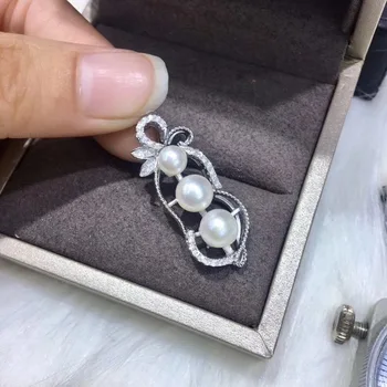 

Popular Silver Pendant Setting Mounting Pendant Findings and Component for Oyster Akoya Edison Pearls Corals Jade Stones Beads