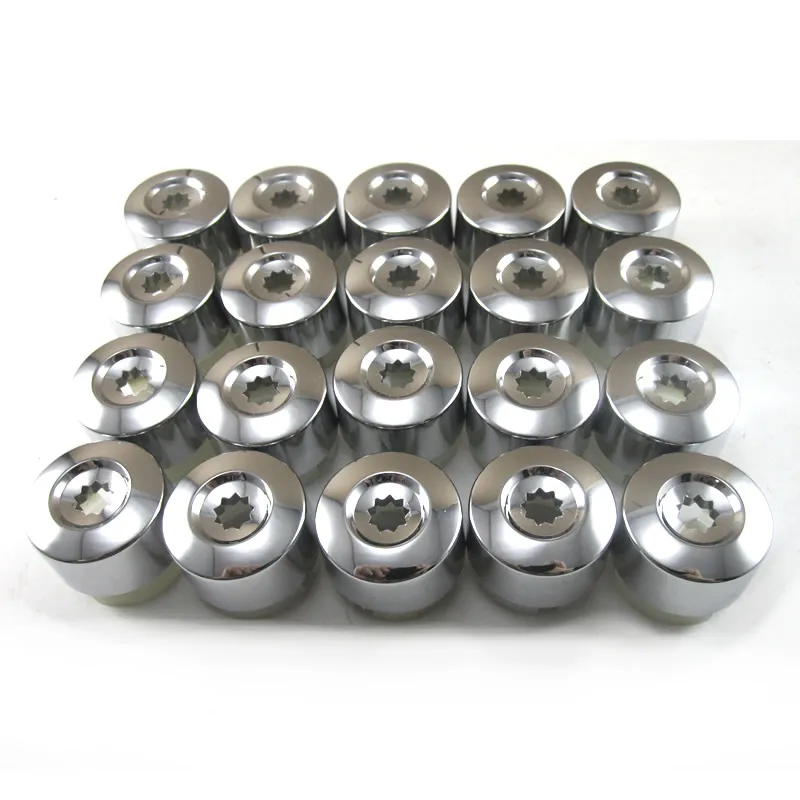 20 pcs 04 2015 Fortouareg SINGLE Wheel Lug Bolt Cap 7L6 601 173 A 2ZZ