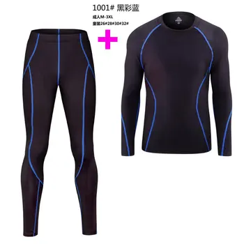 

2016 17 Men shirt Fitness Excercise compression tights shirts long sleeve jerseys