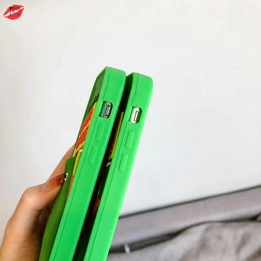 Мягкий силиконовый чехол для iPhone X XR XS MAX с розовыми губами Япония Корея супер