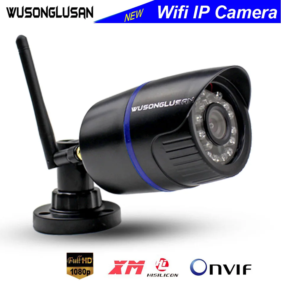 Wireless Wifi IP Camera Outdoor 1080P 960P 720P Onvif With SD Card Slot Max32G RTSP Motion Detection for CCTV Security Cameras Wireless Wifi IP Camera Outdoor 1080P 960P 720P Onvif With SD Card Slot Max32G RTSP Motion Detection for CCTV Security Cameras